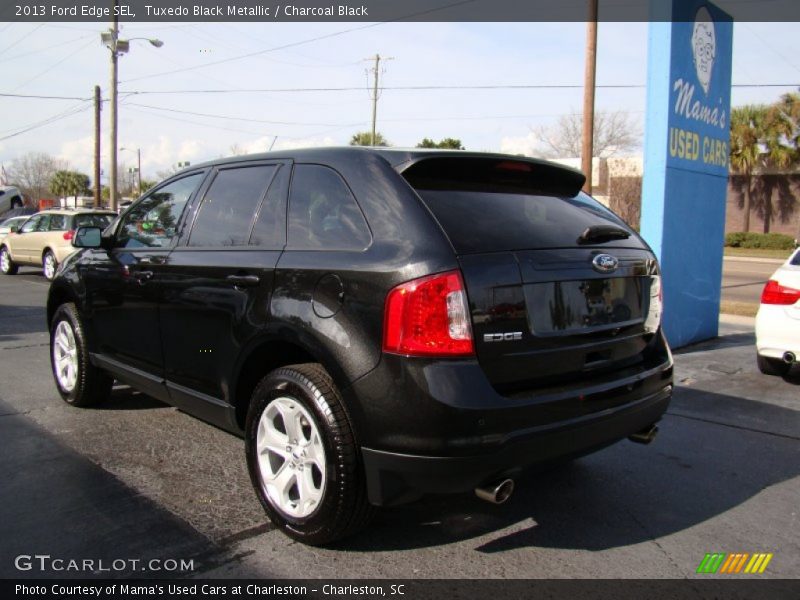Tuxedo Black Metallic / Charcoal Black 2013 Ford Edge SEL