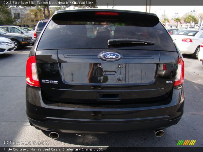 Tuxedo Black Metallic / Charcoal Black 2013 Ford Edge SEL