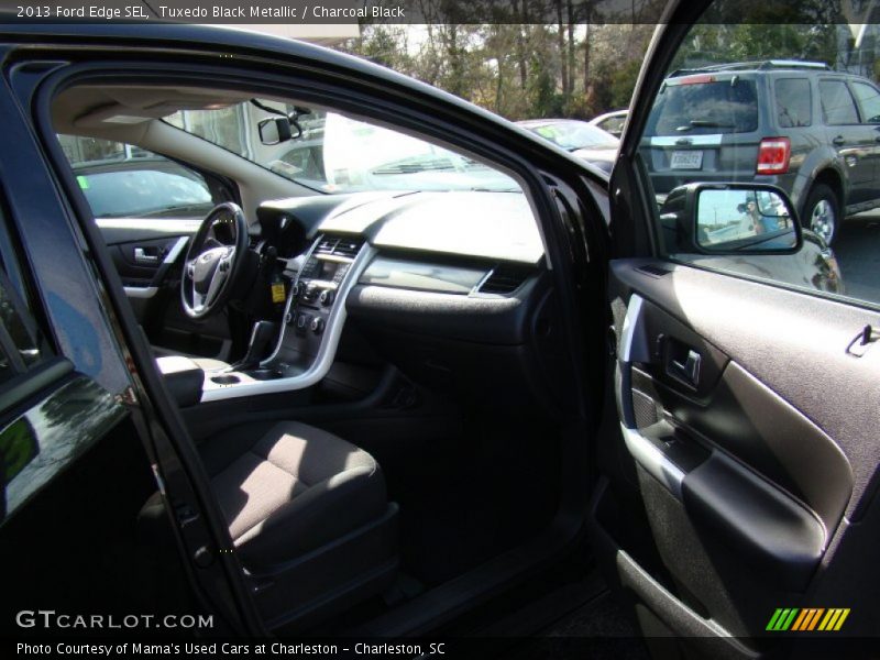 Tuxedo Black Metallic / Charcoal Black 2013 Ford Edge SEL
