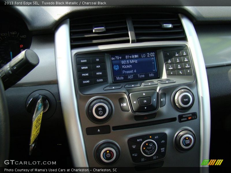 Tuxedo Black Metallic / Charcoal Black 2013 Ford Edge SEL