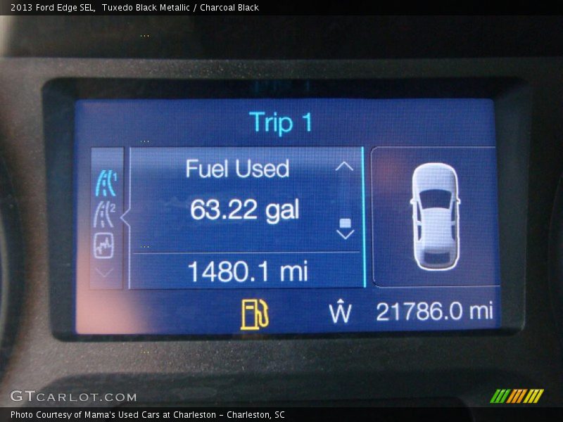 Tuxedo Black Metallic / Charcoal Black 2013 Ford Edge SEL
