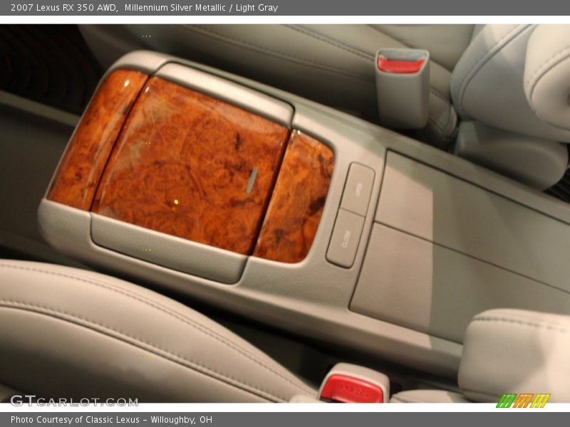 Millennium Silver Metallic / Light Gray 2007 Lexus RX 350 AWD