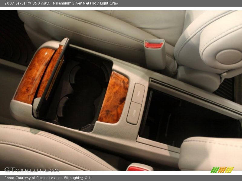 Millennium Silver Metallic / Light Gray 2007 Lexus RX 350 AWD