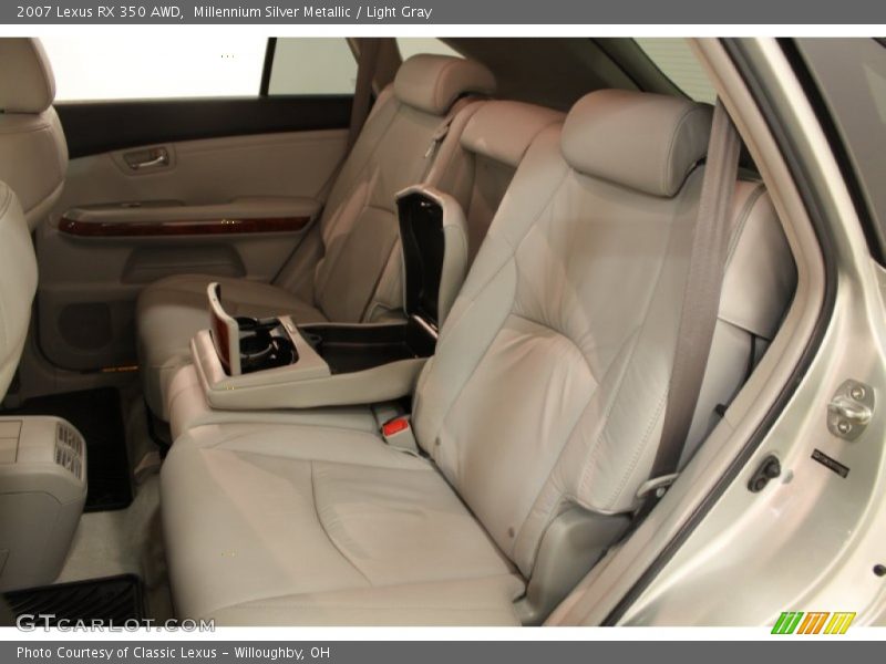 Millennium Silver Metallic / Light Gray 2007 Lexus RX 350 AWD