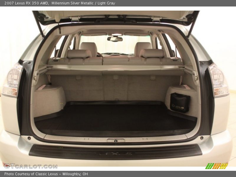 Millennium Silver Metallic / Light Gray 2007 Lexus RX 350 AWD
