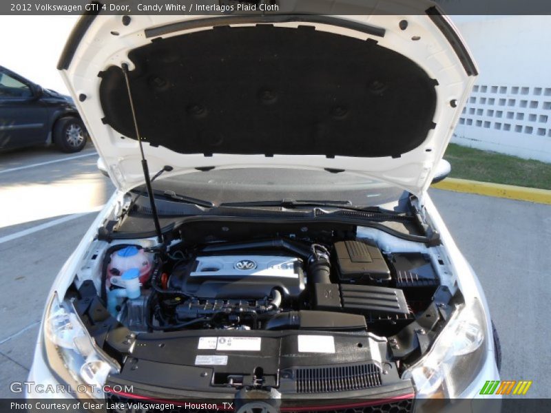 Candy White / Interlagos Plaid Cloth 2012 Volkswagen GTI 4 Door
