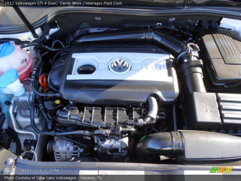 Candy White / Interlagos Plaid Cloth 2012 Volkswagen GTI 4 Door