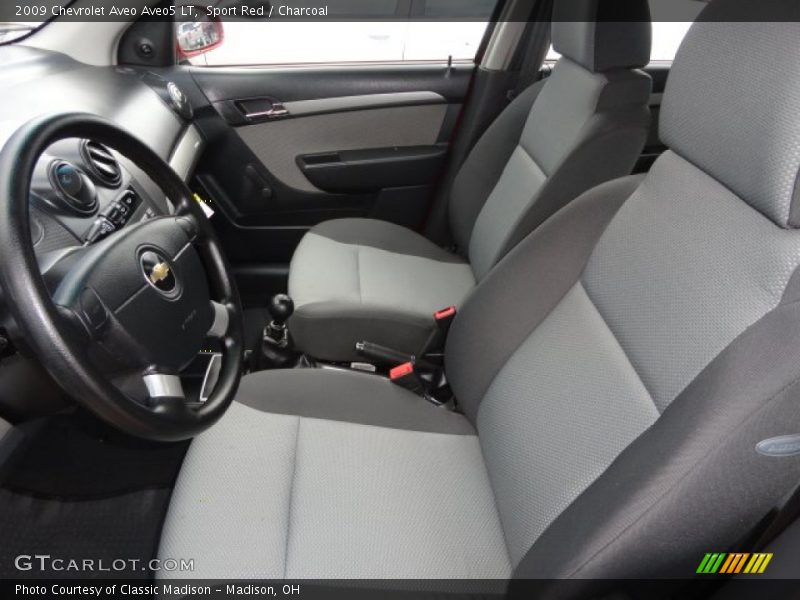 Sport Red / Charcoal 2009 Chevrolet Aveo Aveo5 LT