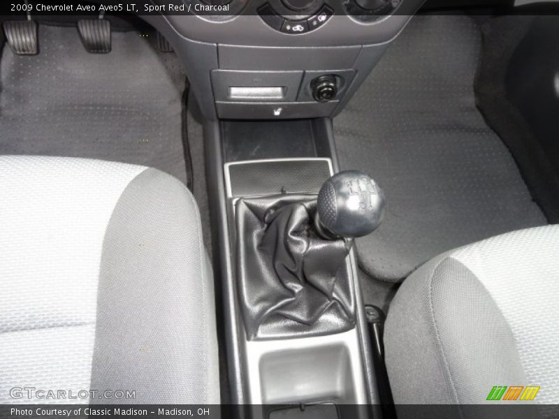 Sport Red / Charcoal 2009 Chevrolet Aveo Aveo5 LT