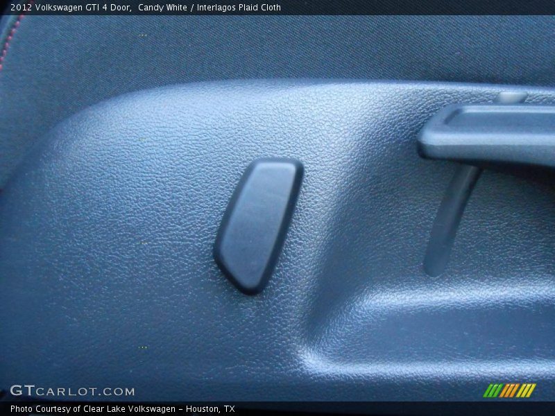 Candy White / Interlagos Plaid Cloth 2012 Volkswagen GTI 4 Door