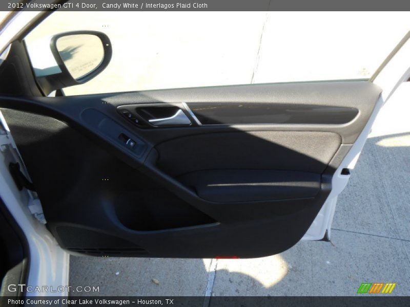 Candy White / Interlagos Plaid Cloth 2012 Volkswagen GTI 4 Door