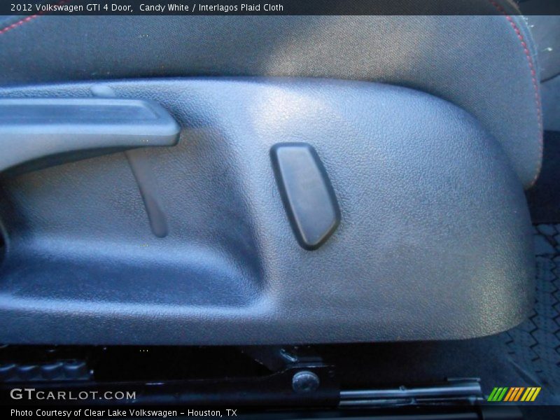 Candy White / Interlagos Plaid Cloth 2012 Volkswagen GTI 4 Door