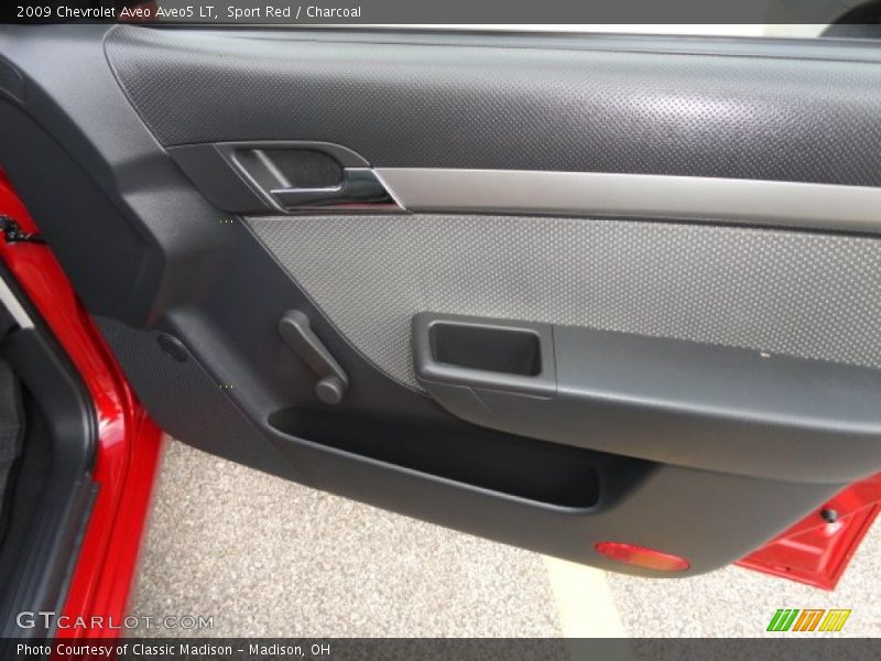 Sport Red / Charcoal 2009 Chevrolet Aveo Aveo5 LT