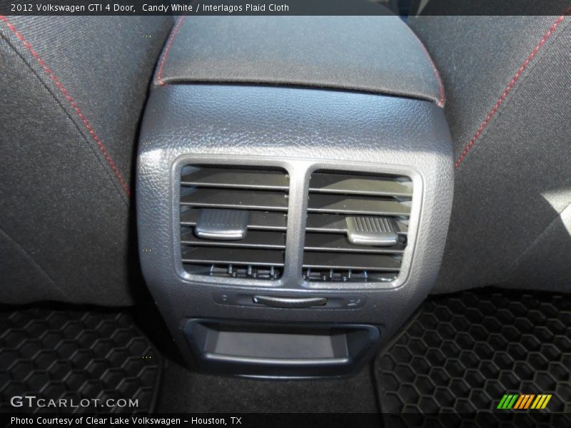 Candy White / Interlagos Plaid Cloth 2012 Volkswagen GTI 4 Door