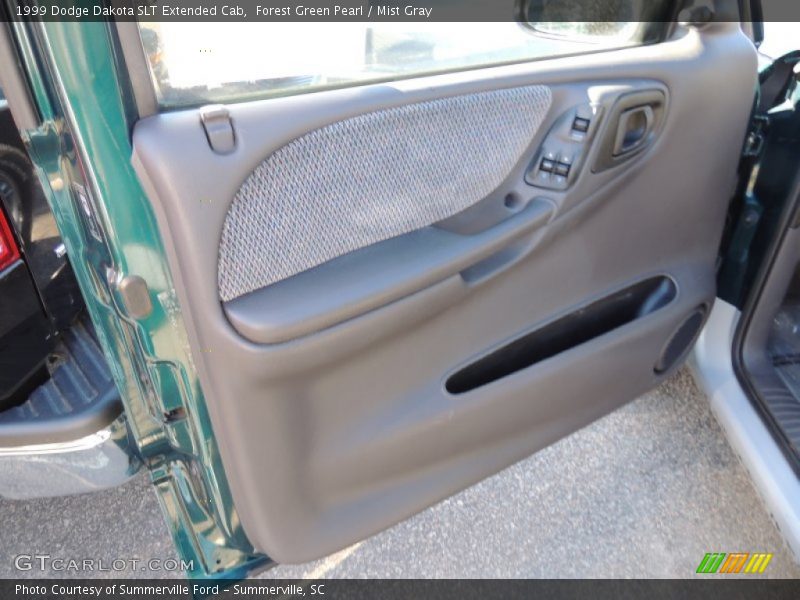 Forest Green Pearl / Mist Gray 1999 Dodge Dakota SLT Extended Cab