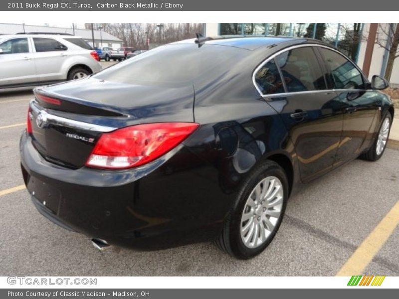 Carbon Black Metallic / Ebony 2011 Buick Regal CXL Turbo