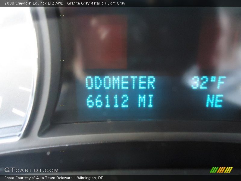 Granite Gray Metallic / Light Gray 2008 Chevrolet Equinox LTZ AWD