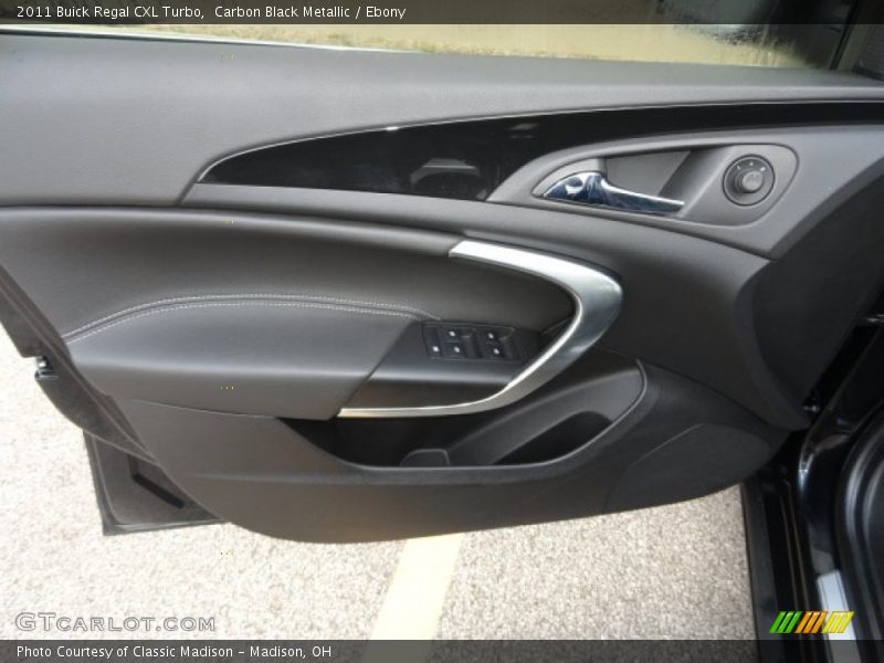 Carbon Black Metallic / Ebony 2011 Buick Regal CXL Turbo