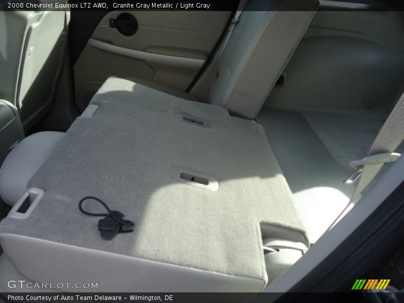 Granite Gray Metallic / Light Gray 2008 Chevrolet Equinox LTZ AWD