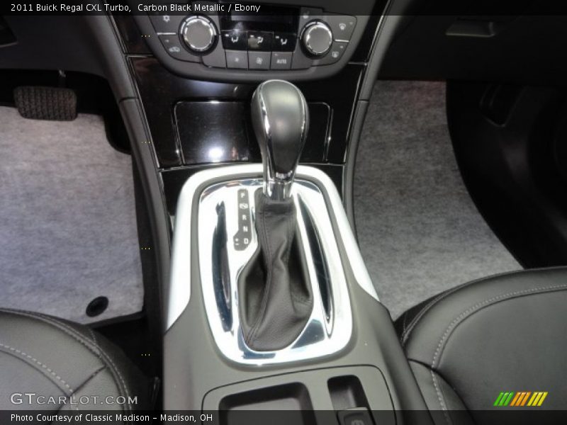 Carbon Black Metallic / Ebony 2011 Buick Regal CXL Turbo