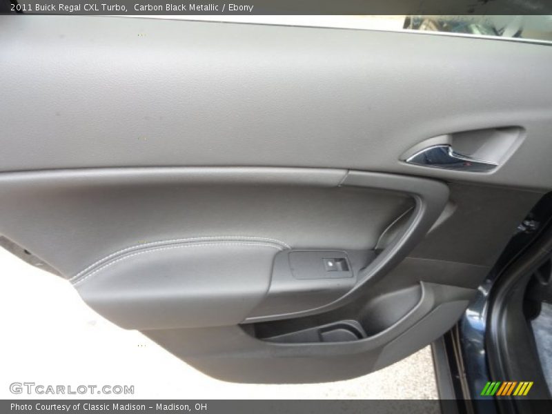 Carbon Black Metallic / Ebony 2011 Buick Regal CXL Turbo