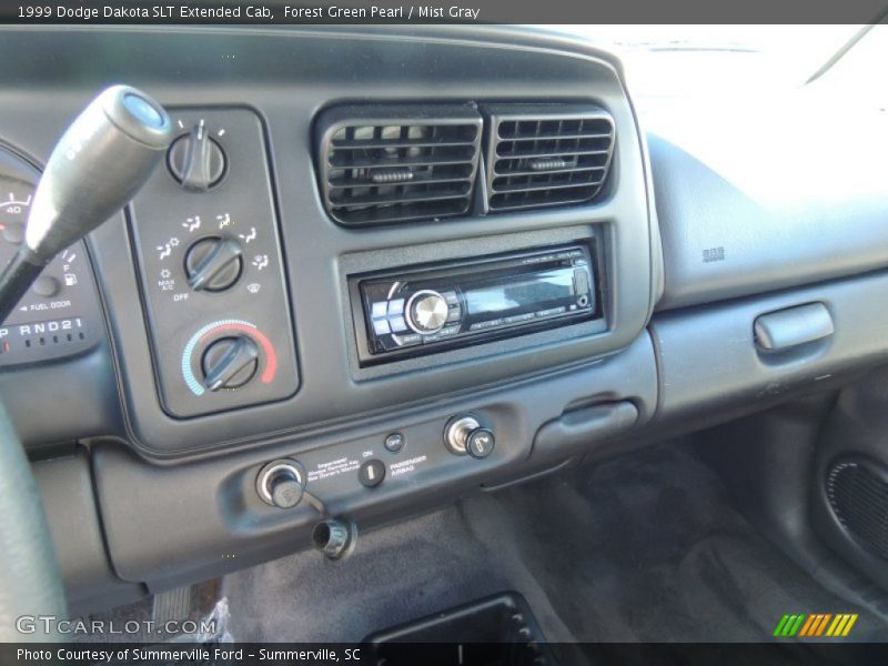Forest Green Pearl / Mist Gray 1999 Dodge Dakota SLT Extended Cab