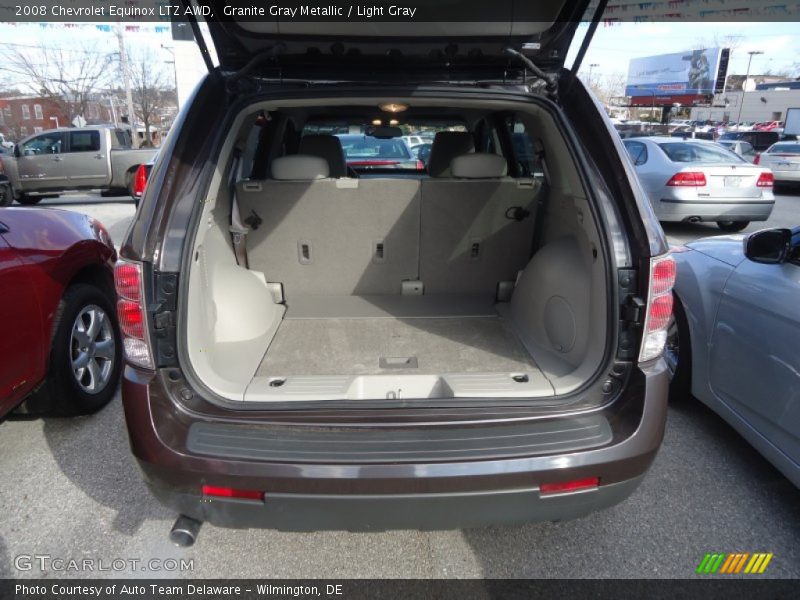 Granite Gray Metallic / Light Gray 2008 Chevrolet Equinox LTZ AWD