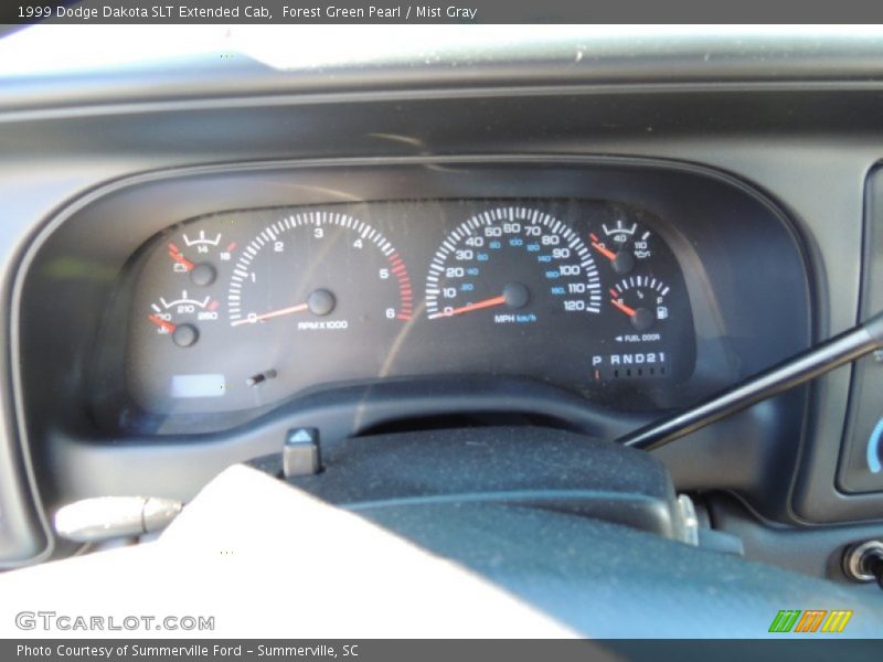  1999 Dakota SLT Extended Cab SLT Extended Cab Gauges
