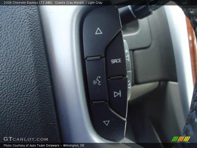 Granite Gray Metallic / Light Gray 2008 Chevrolet Equinox LTZ AWD