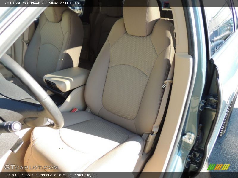 Silver Moss / Tan 2010 Saturn Outlook XE