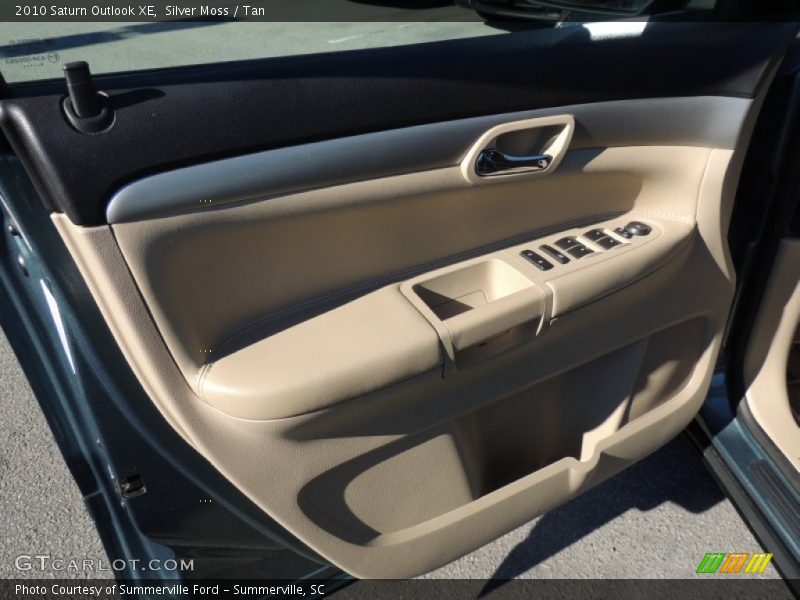 Silver Moss / Tan 2010 Saturn Outlook XE