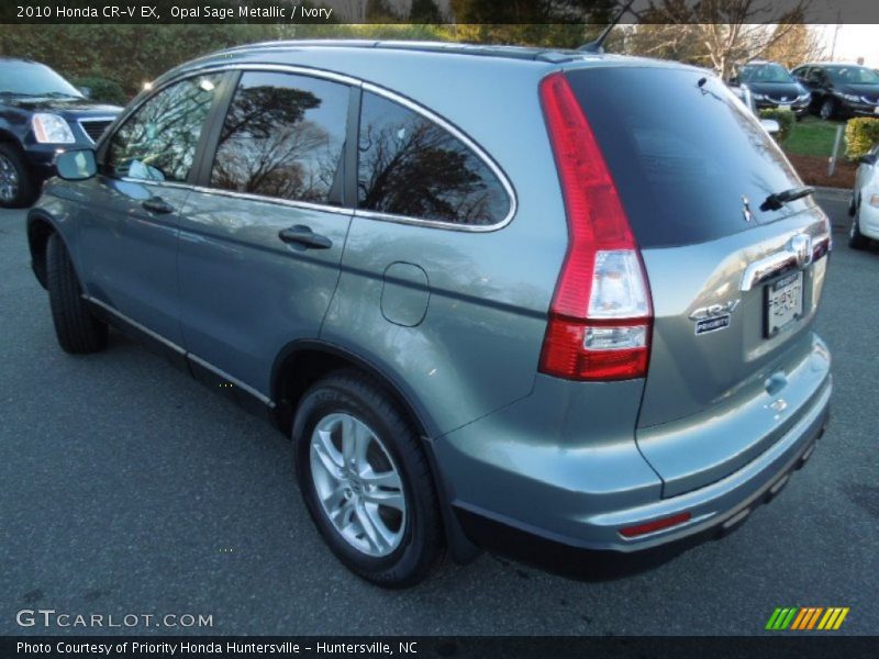 Opal Sage Metallic / Ivory 2010 Honda CR-V EX