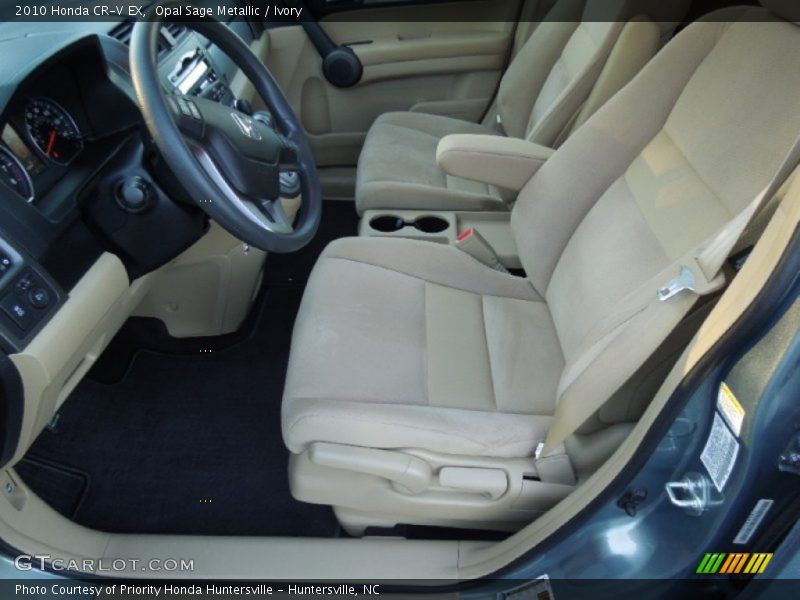 Opal Sage Metallic / Ivory 2010 Honda CR-V EX