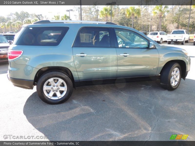 Silver Moss / Tan 2010 Saturn Outlook XE