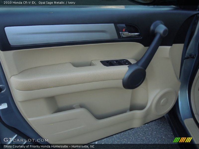 Opal Sage Metallic / Ivory 2010 Honda CR-V EX
