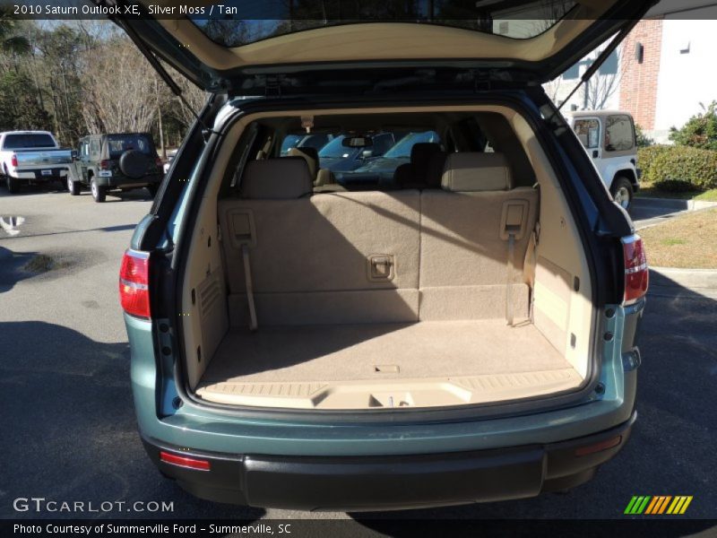 Silver Moss / Tan 2010 Saturn Outlook XE