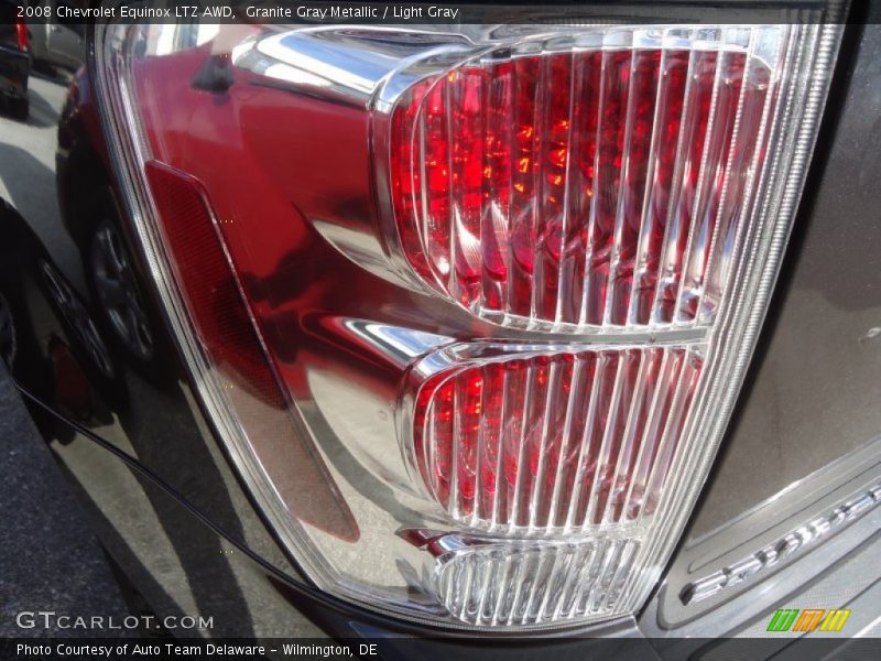 Granite Gray Metallic / Light Gray 2008 Chevrolet Equinox LTZ AWD