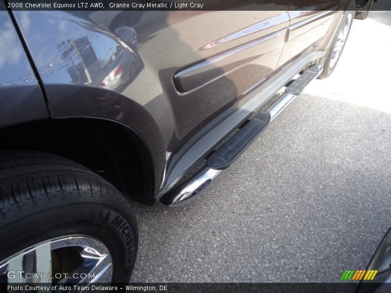 Granite Gray Metallic / Light Gray 2008 Chevrolet Equinox LTZ AWD