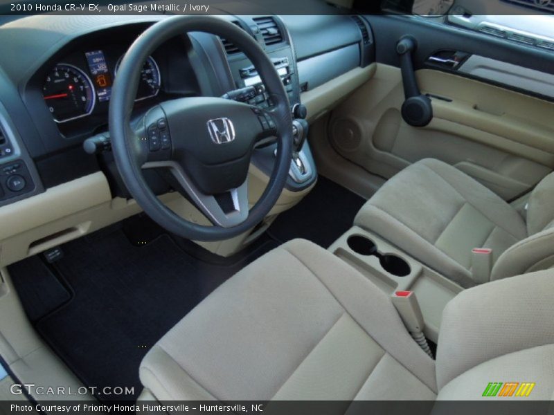 Opal Sage Metallic / Ivory 2010 Honda CR-V EX