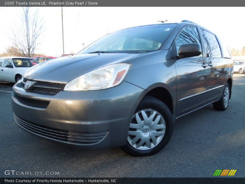 Phantom Gray Pearl / Stone 2005 Toyota Sienna LE