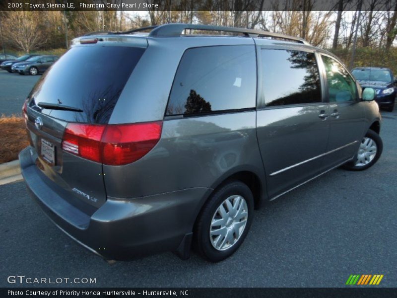Phantom Gray Pearl / Stone 2005 Toyota Sienna LE