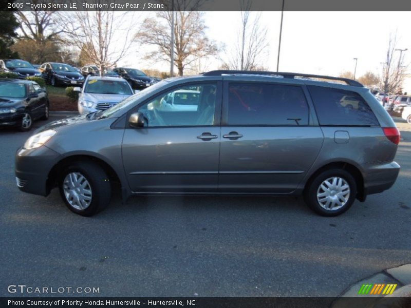 Phantom Gray Pearl / Stone 2005 Toyota Sienna LE