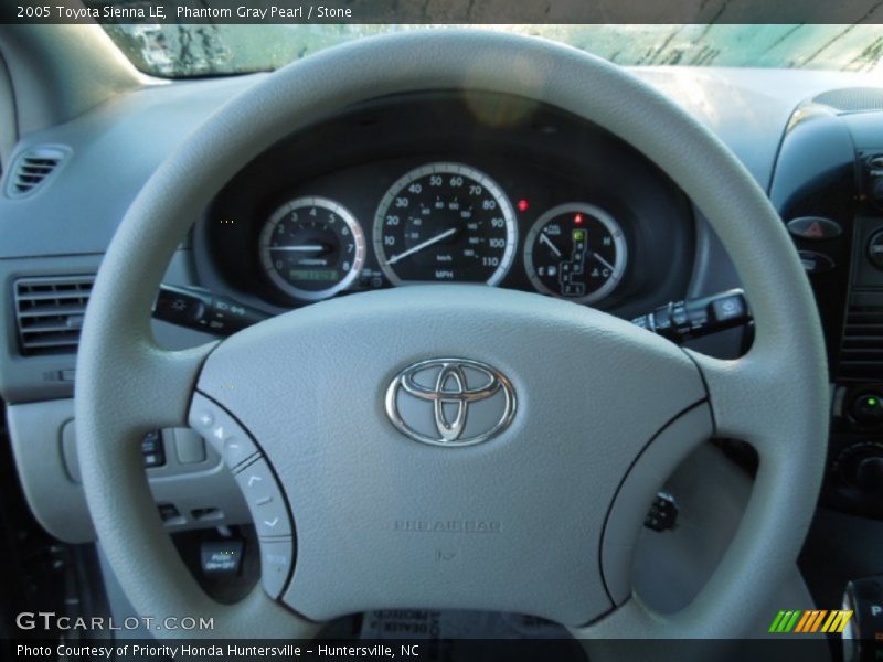 Phantom Gray Pearl / Stone 2005 Toyota Sienna LE