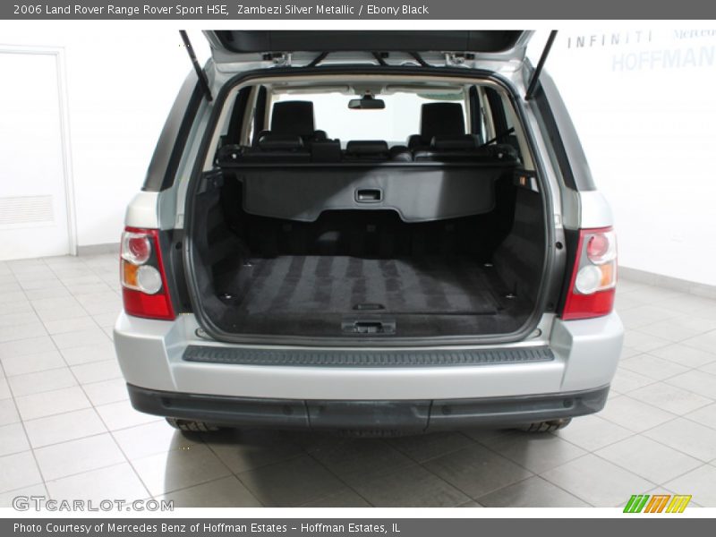 Zambezi Silver Metallic / Ebony Black 2006 Land Rover Range Rover Sport HSE