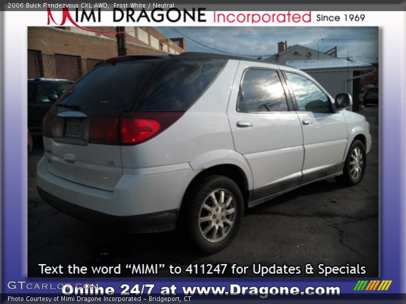 Frost White / Neutral 2006 Buick Rendezvous CXL AWD