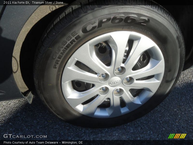 Titanium Silver / Stone 2011 Kia Forte EX