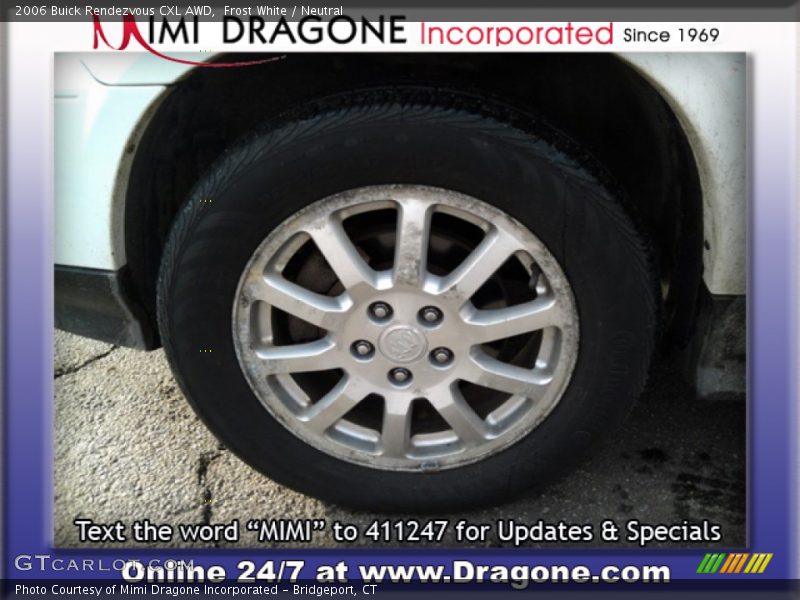 Frost White / Neutral 2006 Buick Rendezvous CXL AWD