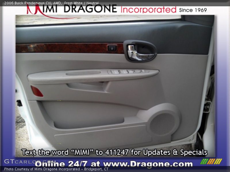 Frost White / Neutral 2006 Buick Rendezvous CXL AWD