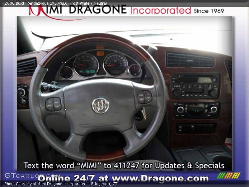 Frost White / Neutral 2006 Buick Rendezvous CXL AWD