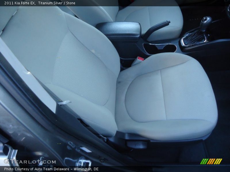Titanium Silver / Stone 2011 Kia Forte EX